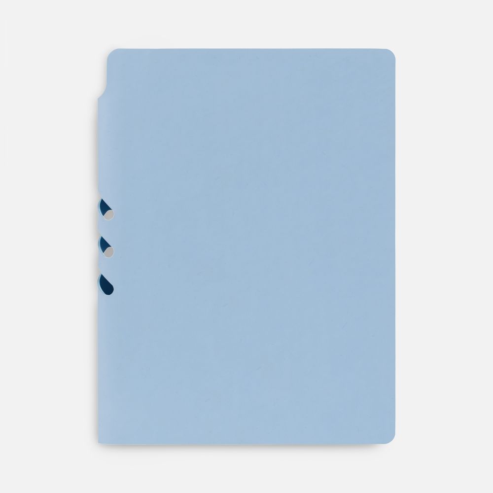 Ежедневник Flexpen Shall, недатированный, голубой-1