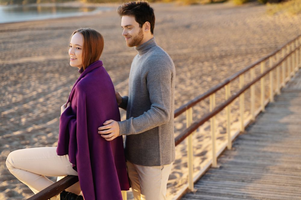 Флисовый плед Warm&Peace, светло-зеленый-5