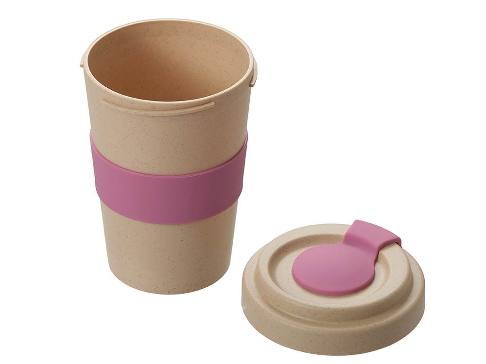 Стакан из пшеничного волокна Flava, dust pink-1