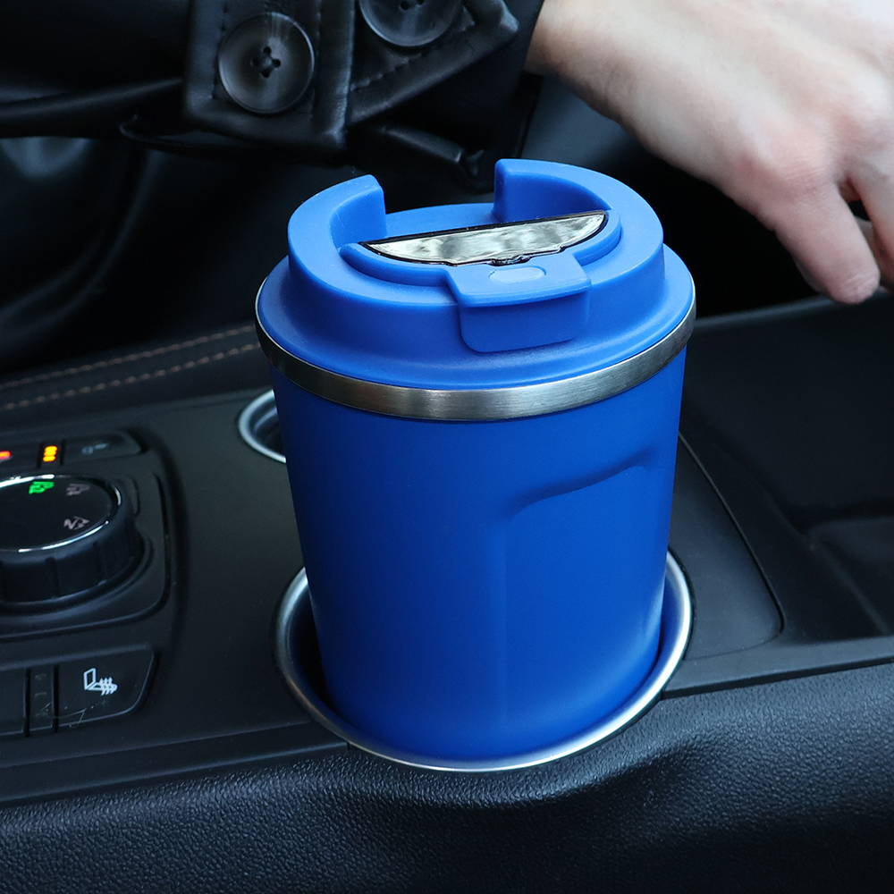 Термокружка Moon с дисплеем, Синий-3