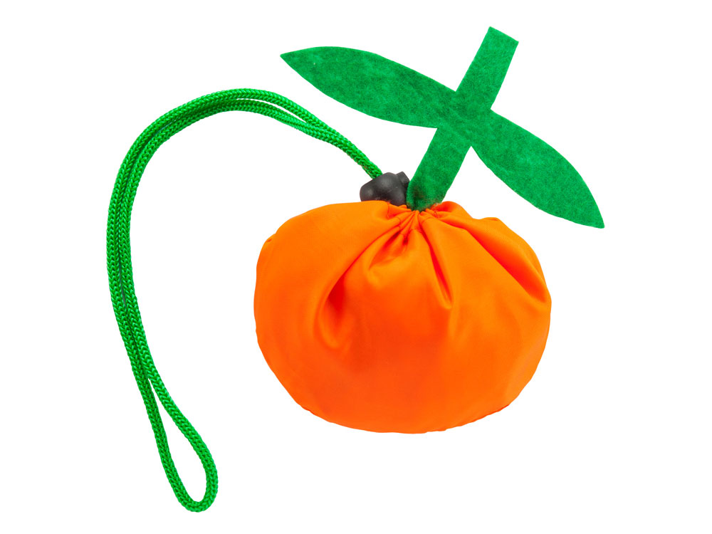 Складная сумка для покупок FOCHA, апельсин, оранжевый-6