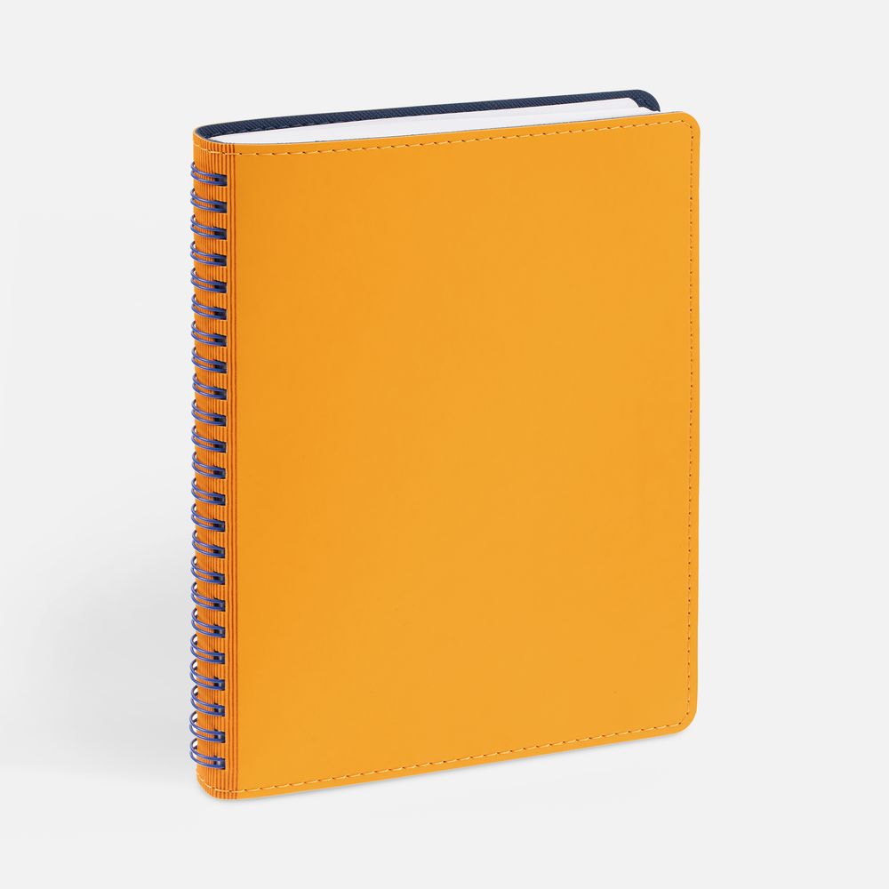 Ежедневник Spring Shall, недатированный, желтый-0