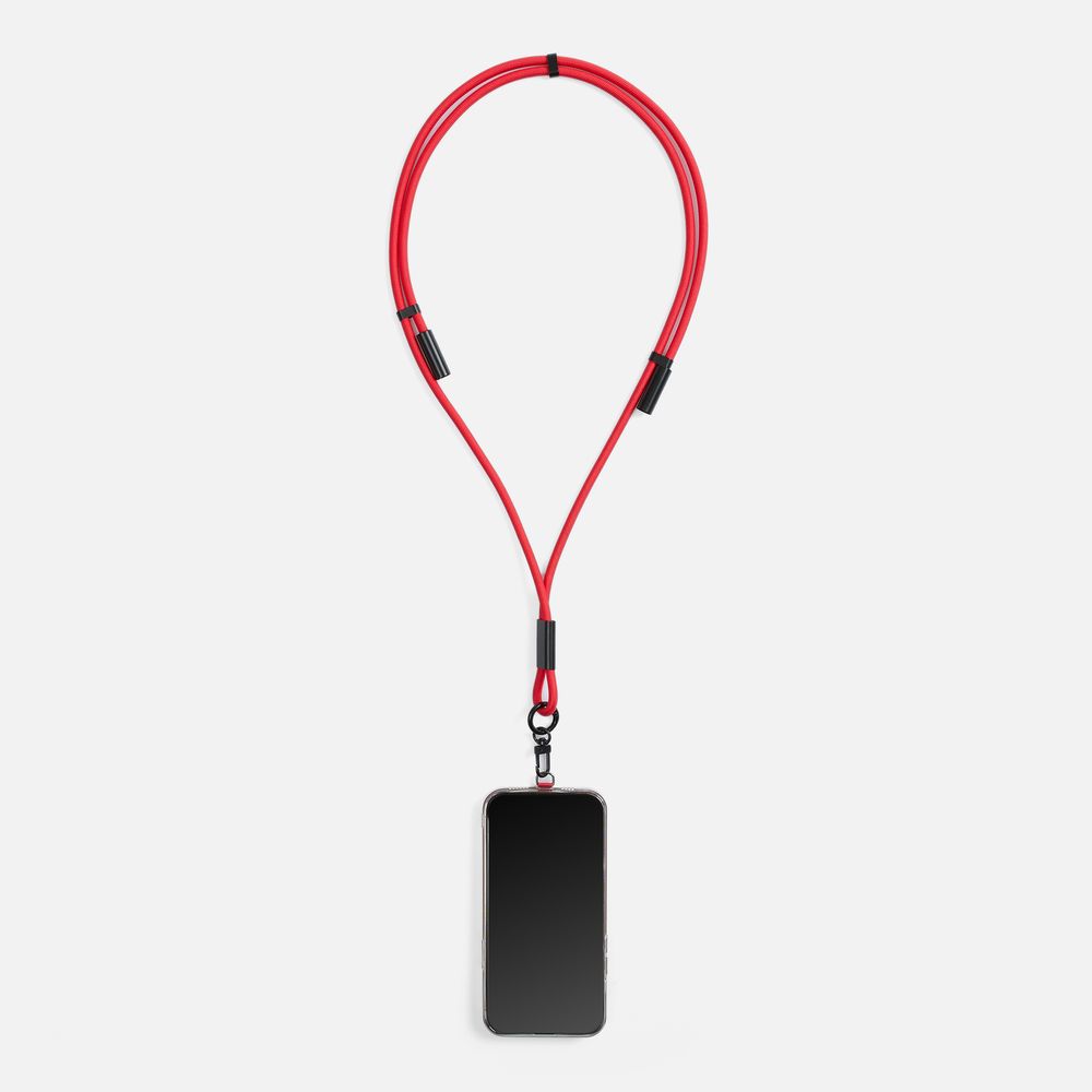 Кабель-ланьярд energyFlex Power Delivery 60 Вт, красный-2