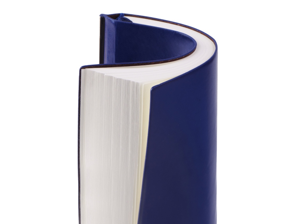 Блокнот А5 Scribe, гибкая обложка, 96 листов 80 гр/м2, темно-синий-6