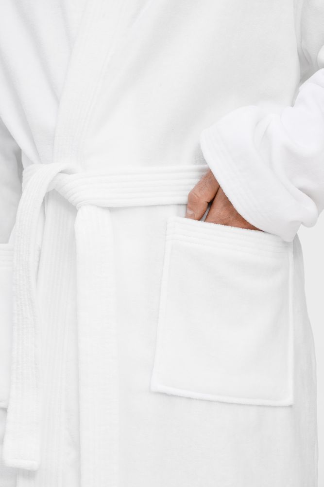 Халат махровый Aeris, белый-3