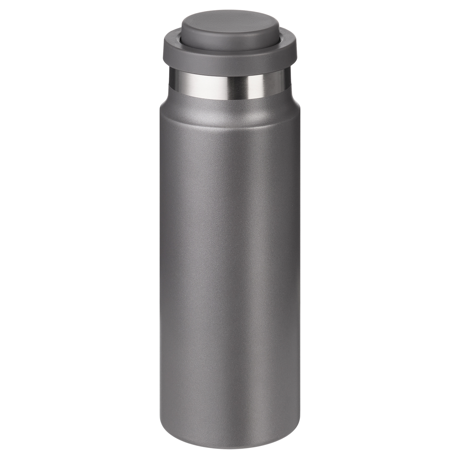 Термобутылка вакуумная герметичная Аллегра (Allegra), серая-3