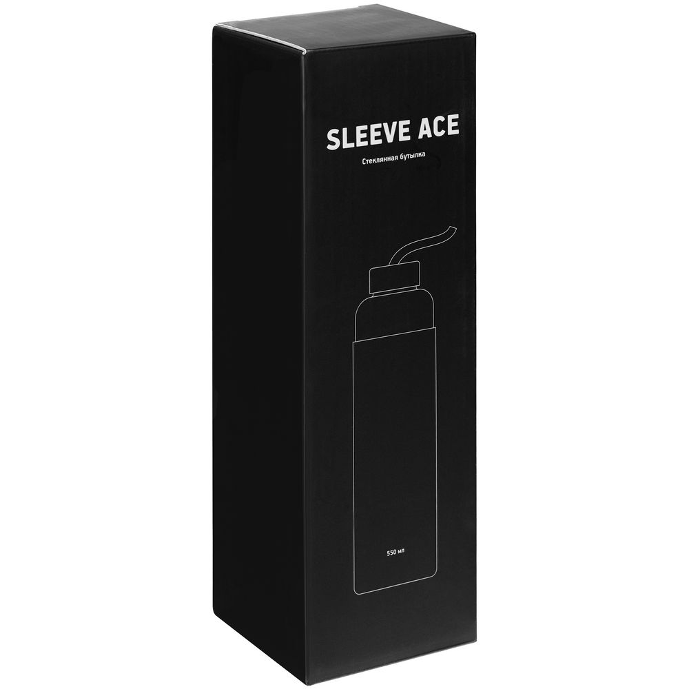 Бутылка для воды Sleeve Ace, красная-4