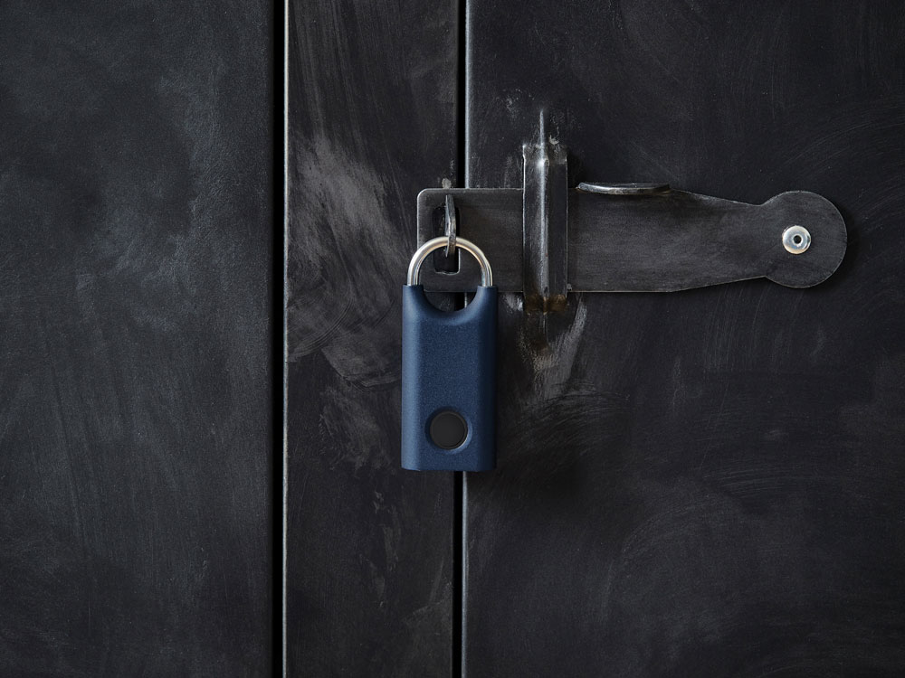 Замок с сенсором Noma Lock, темно-синий-4