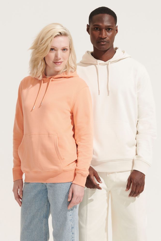 Худи унисекс Constellation, бежевое (льняное)-2