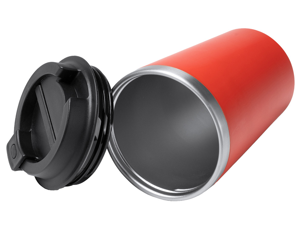 Термокружка HORAN с двойными стенками, красный-3