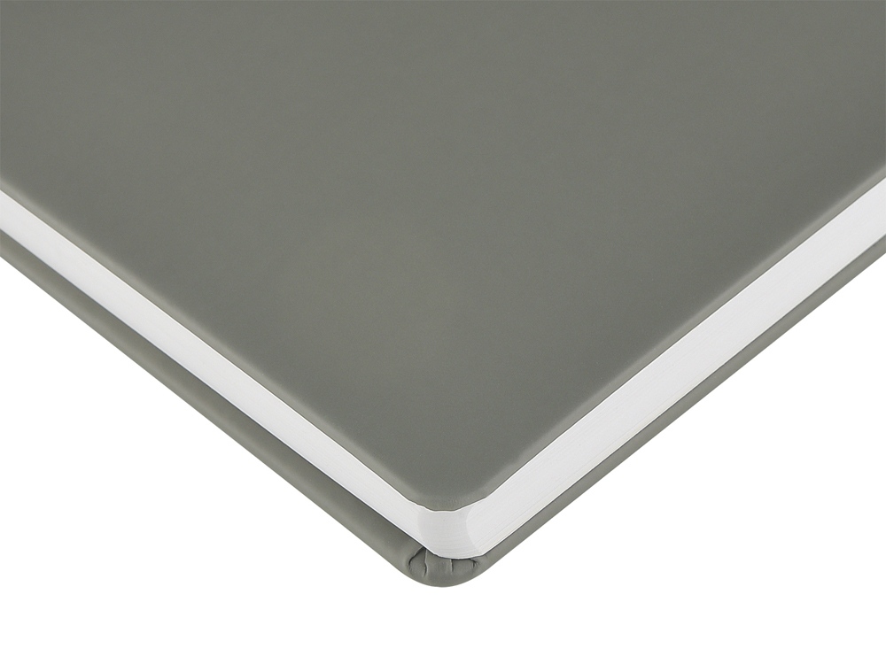 Ежедневник с каменной бумагой недатированный А5 Carrara, серый-4