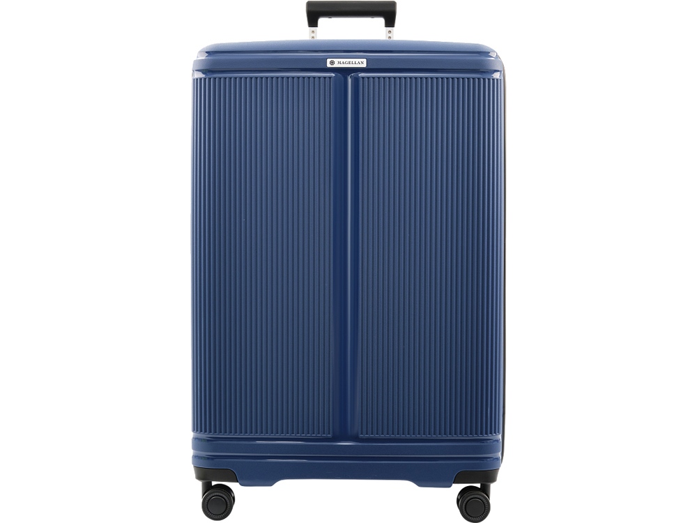 Чемодан 4-х колесный, Magellan, TRINIDAD, 110л, синий металлик-0