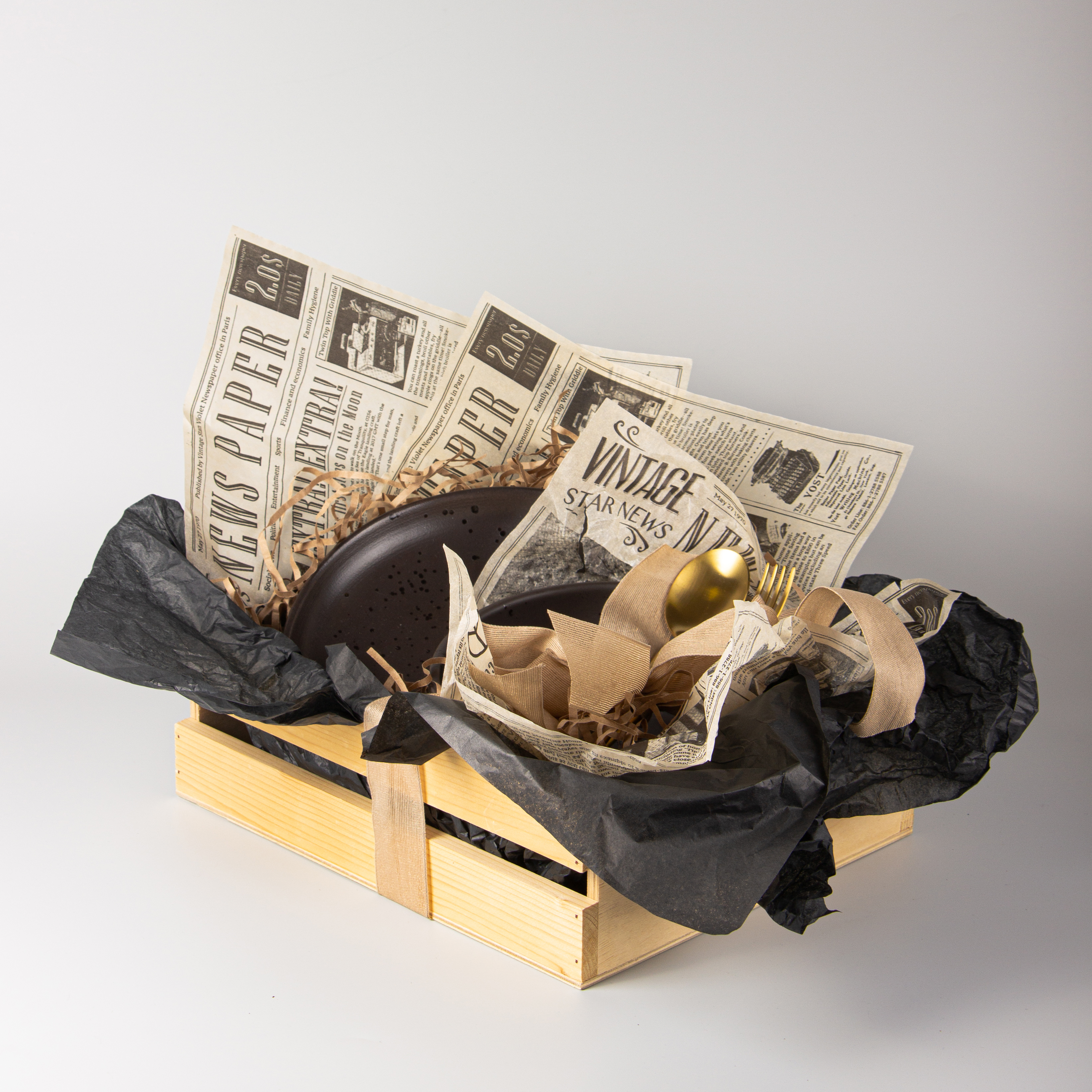 Подарочный набор с керамикой “Черная луна”-4