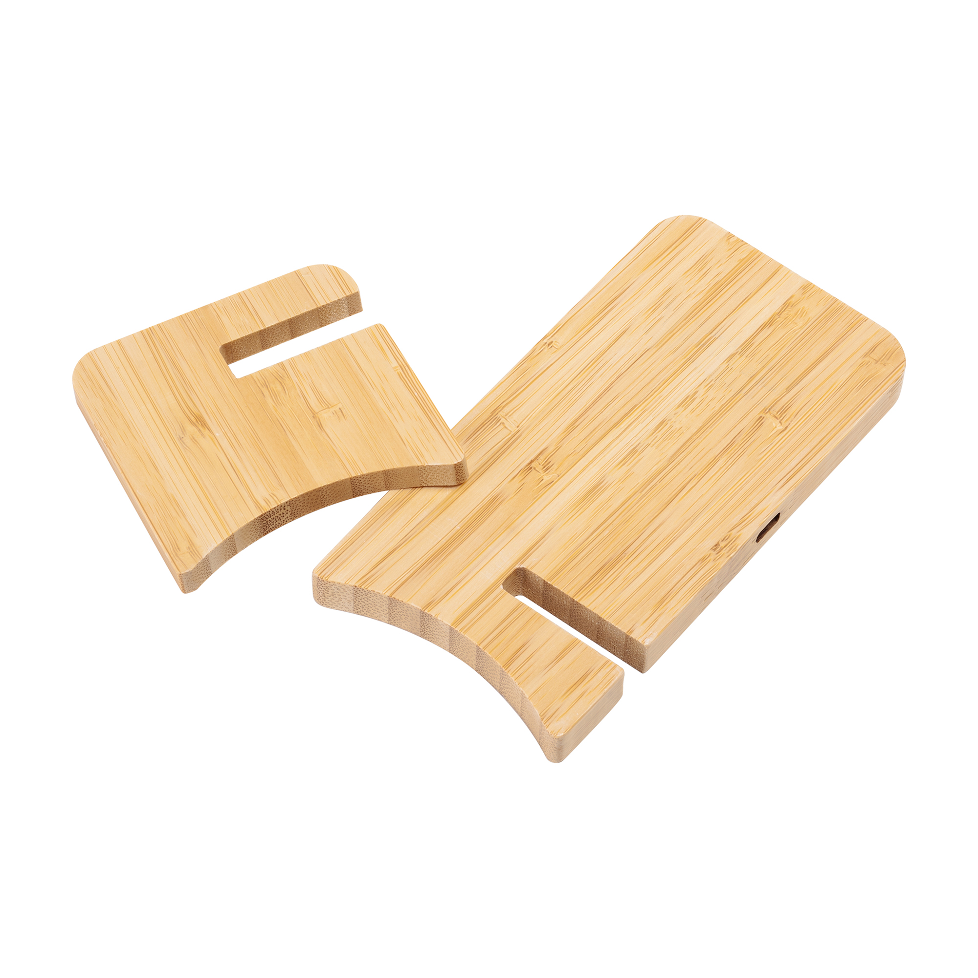 Складная беспроводная (15W) зарядная станция "Puzzle" с подсветкой логотипа-6