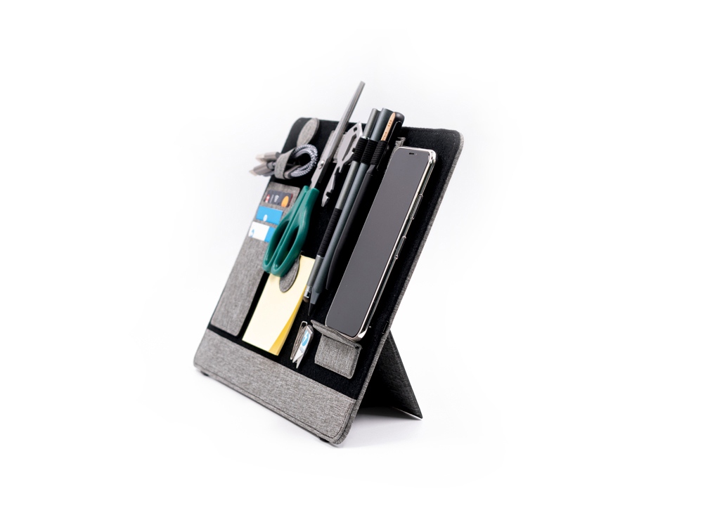 Складная подставка для ноутбука и органайзер для аксессуаров Clipboard Pro-3