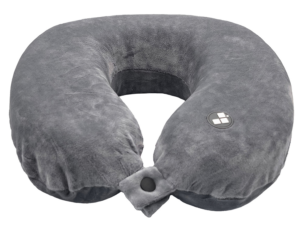 Подушка для путешествий с эффектом памяти Мемо Drowsy Grey-1
