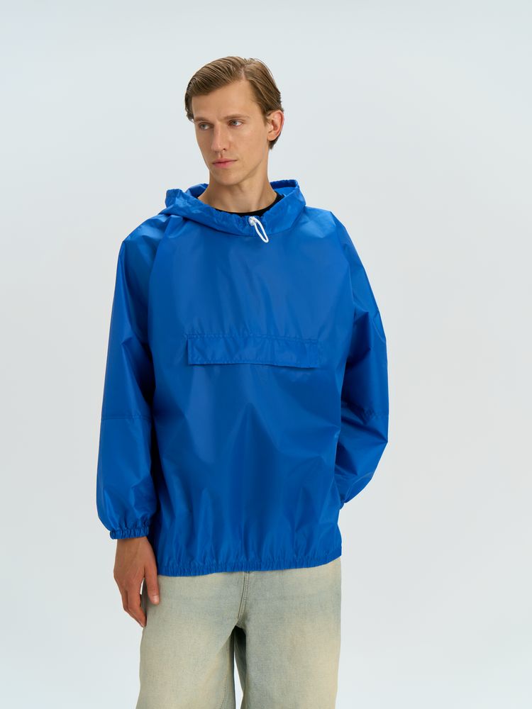 Дождевик-анорак Alatau, укороченный, синий, единый размер-2
