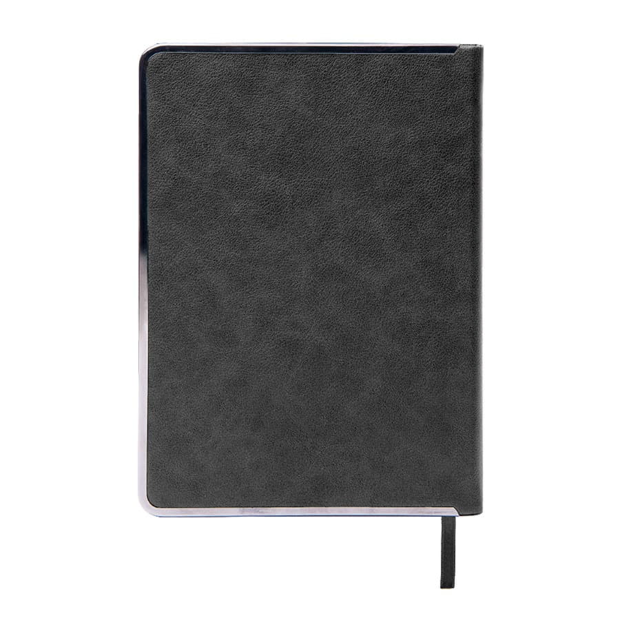 Ежедневник недатированный Montrose, формат А5, в линейку, темно-серый-2