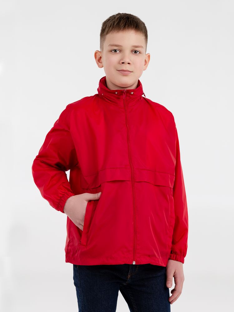Ветровка детская Surf Kids 210, красная-3