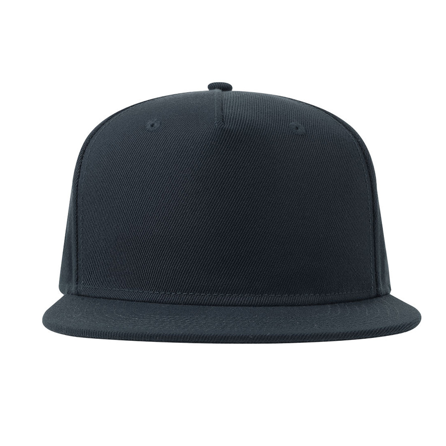 Бейсболка SNAP FIVE-S, 5 клиньев, пластиковая застежка, темно-синий-1