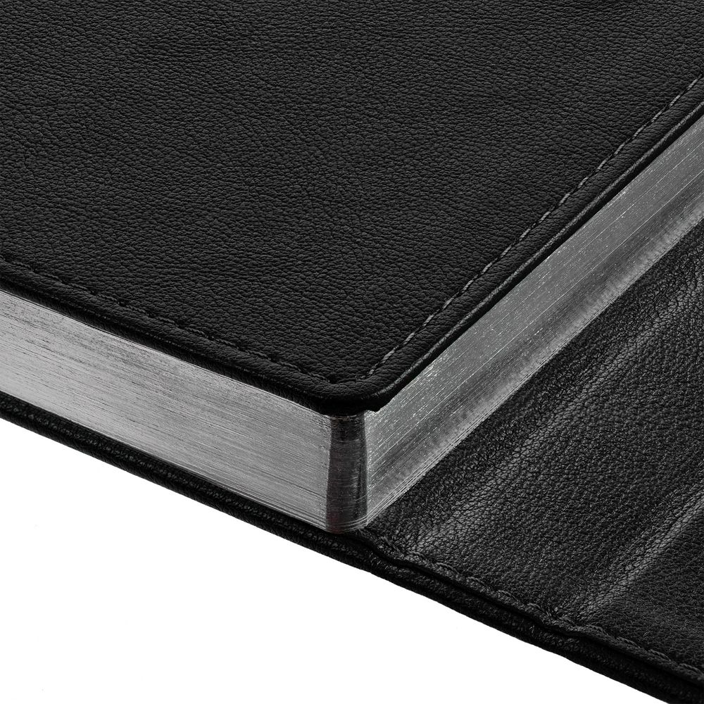 Ежедневник Flap на заказ, недатированный, черный-5