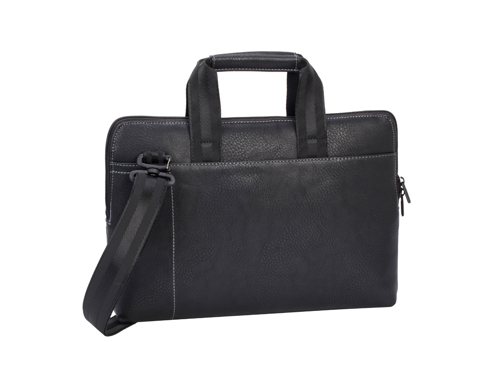 Сумка для ноутбука 13.3 из кожзама 8920, черный-2