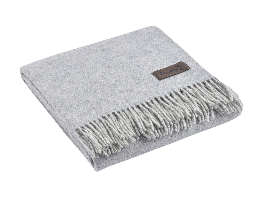 Плед MARZOTTO AREQUIPA 1011, серо-голубой-0