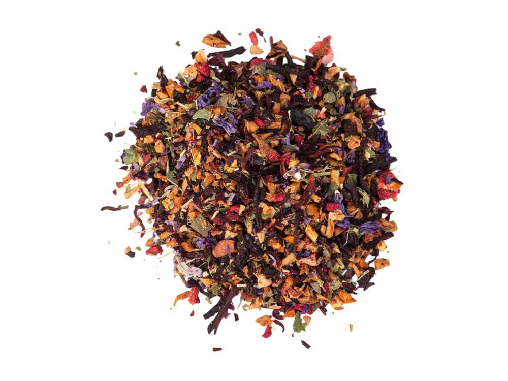 Чай ягодно-травяной, серия Bouquet, ягодный пирог, стеклянная банка-6