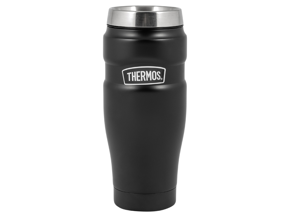 Кружка-термос из нерж. стали тм THERMOS SK1005BK (Matte Black) 0.47L, черный-0