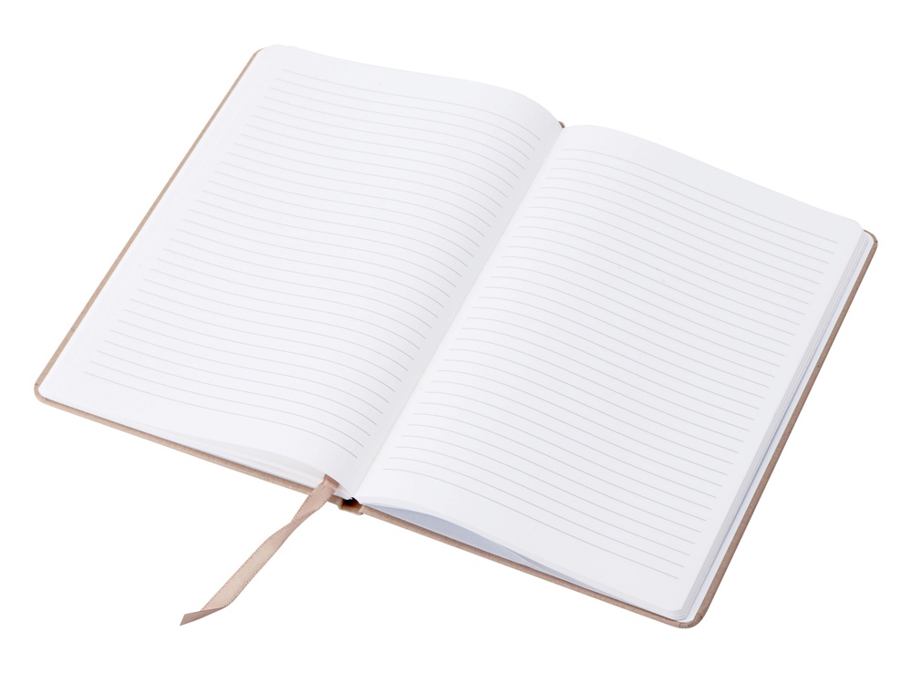 Блокнот из крафта и каменной бумаги А5 Fleekstone, твердая обложка, крафтовый-3