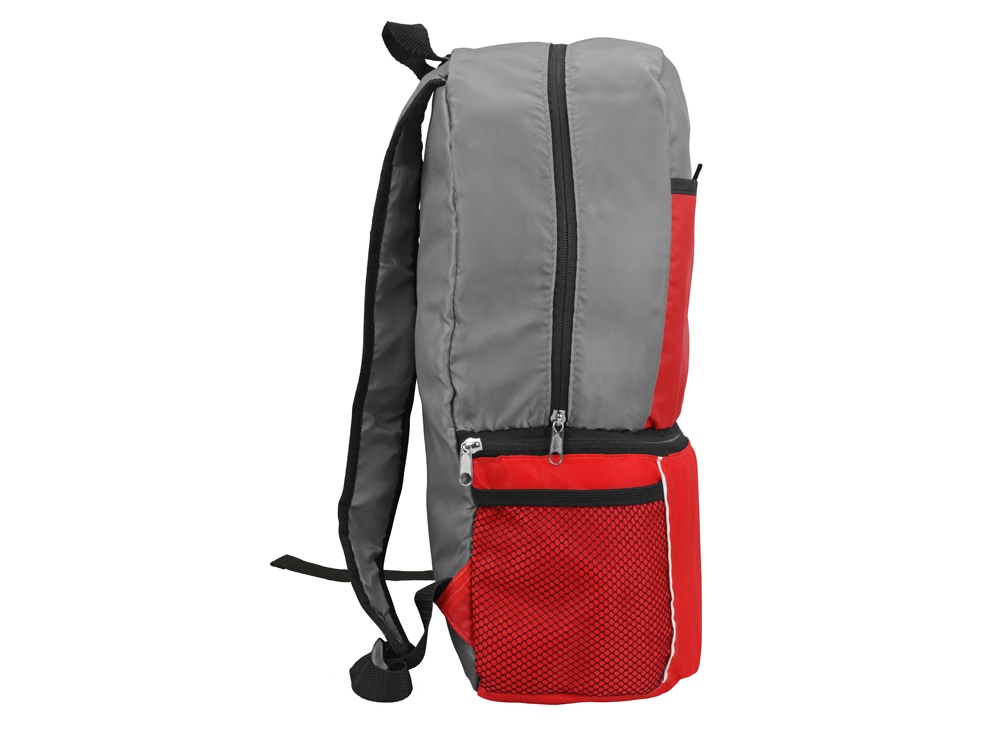 Рюкзак-холодильник Sea Isle, красный/серый-6