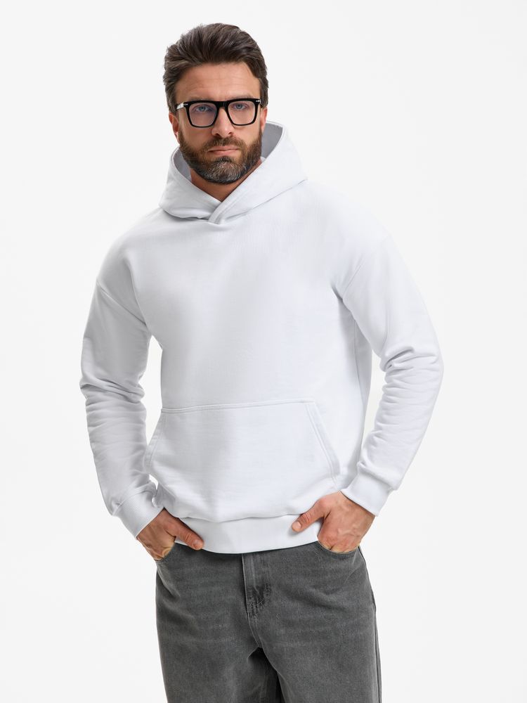 Худи унисекс оверсайз Daylero, белое-5