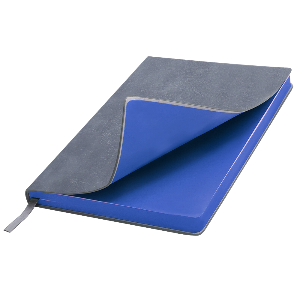 Ежедневник A5 недатированный Carisma в мягком переплёте, Синий-0