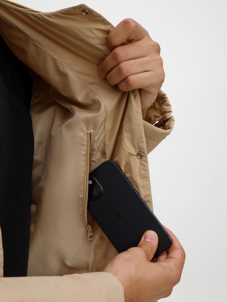 Куртка унисекс Veter, бежевая-8