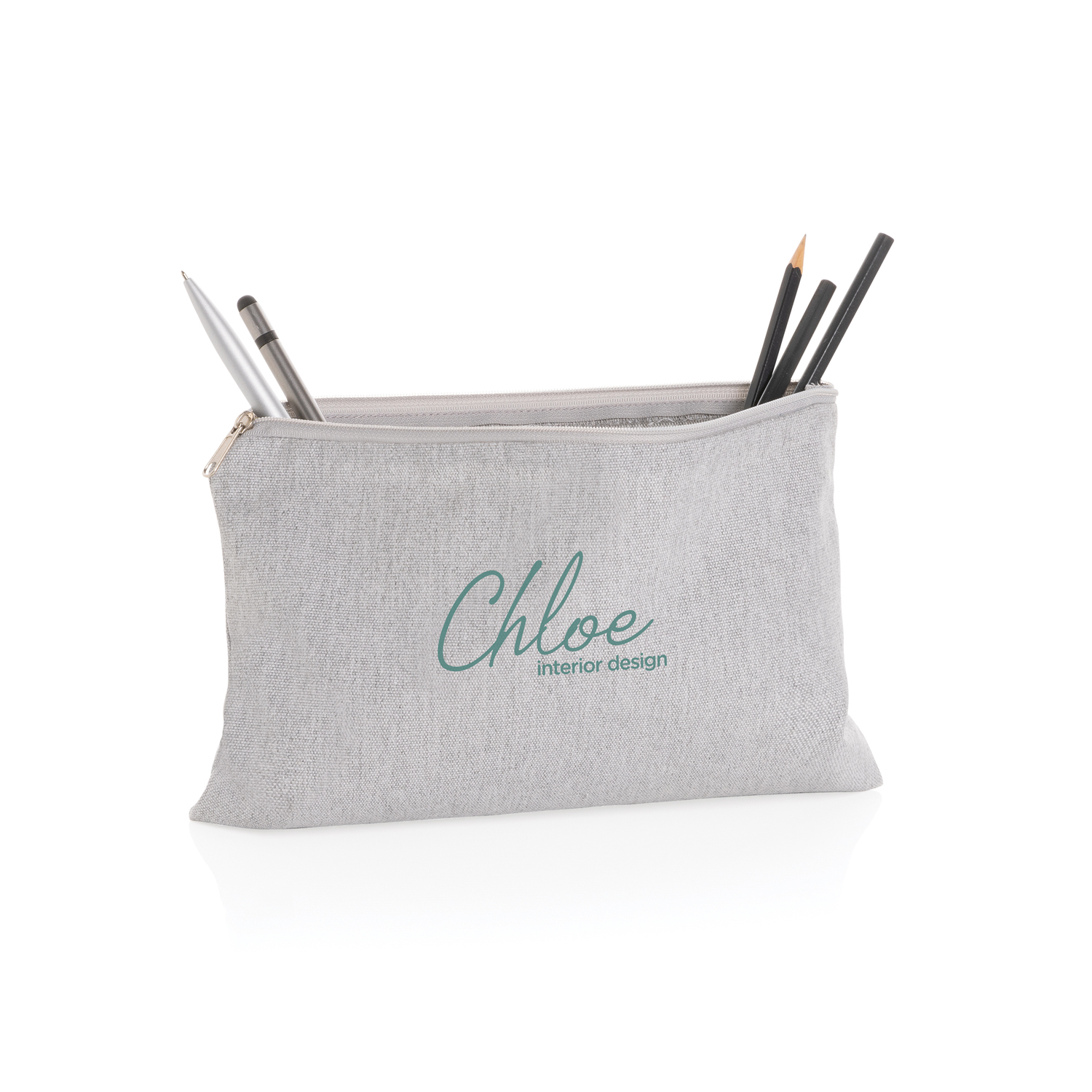 Косметичка Impact из переработанного неокрашенного канваса AWARE™, 285 г/м²-1