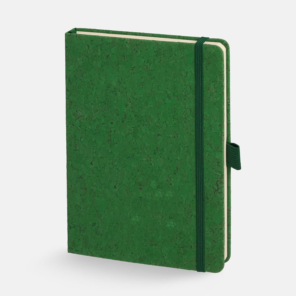 Блокнот Cork County, зеленый-0