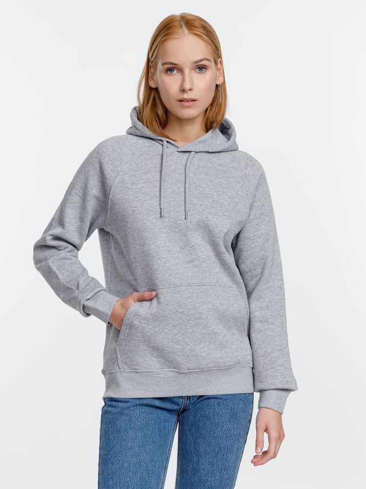 Толстовка унисекс Stellar, серый меланж-8