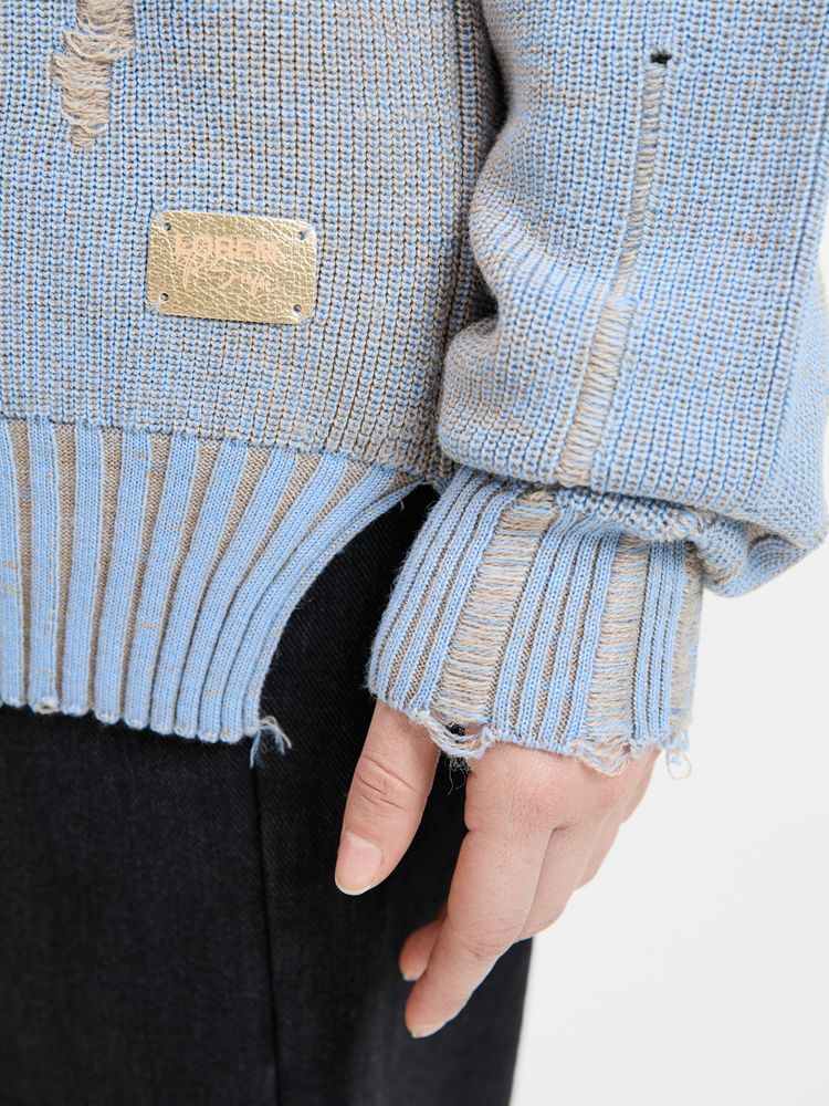 Джемпер Denim на заказ, полушерсть-4