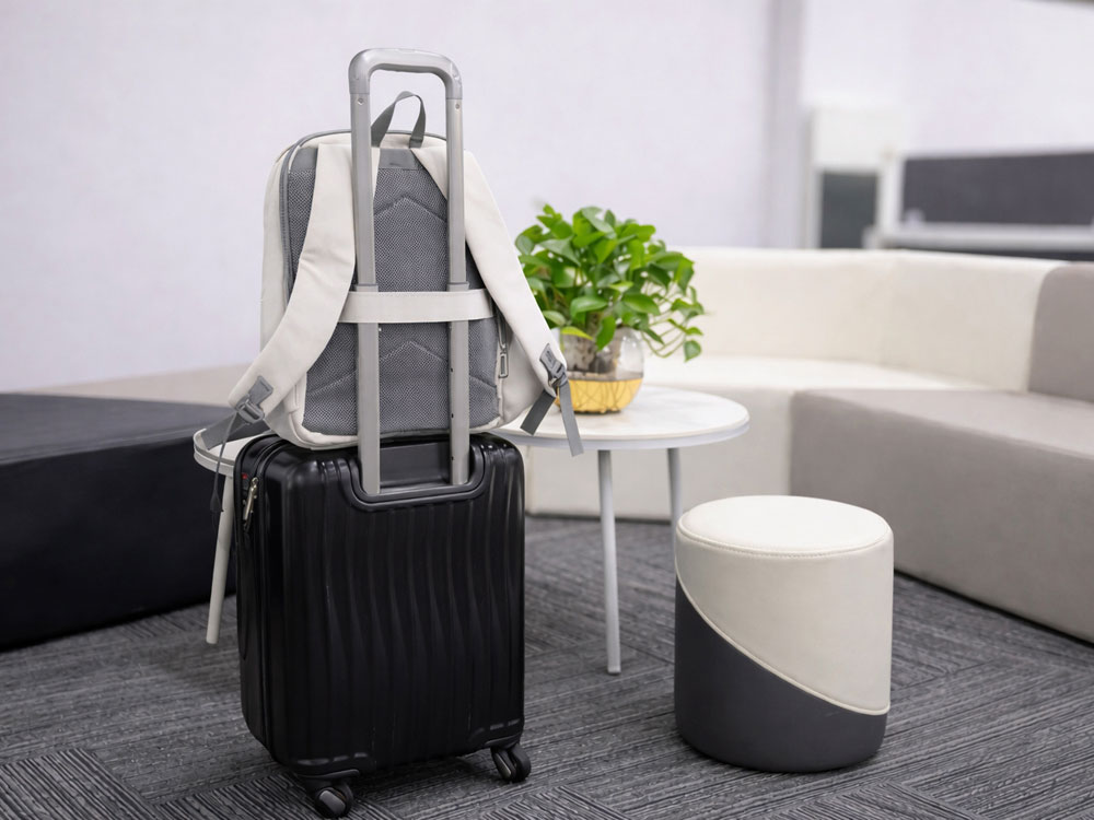 Рюкзак с защитой от краж Phantom Mini, белый-6