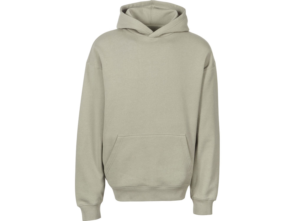 Толстовка с капюшоном оверсайз Berlin унисекс, оливковый-8