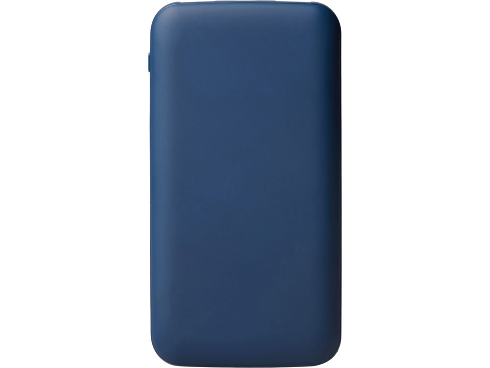 Набор из внешнего акуумулятора и универсального кабеля с подсветкой лого Reserve LED, 10000mAh, темно-синий-7
