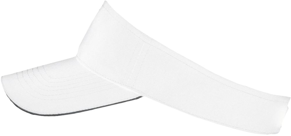 Козырек Ace, белый с черным-2