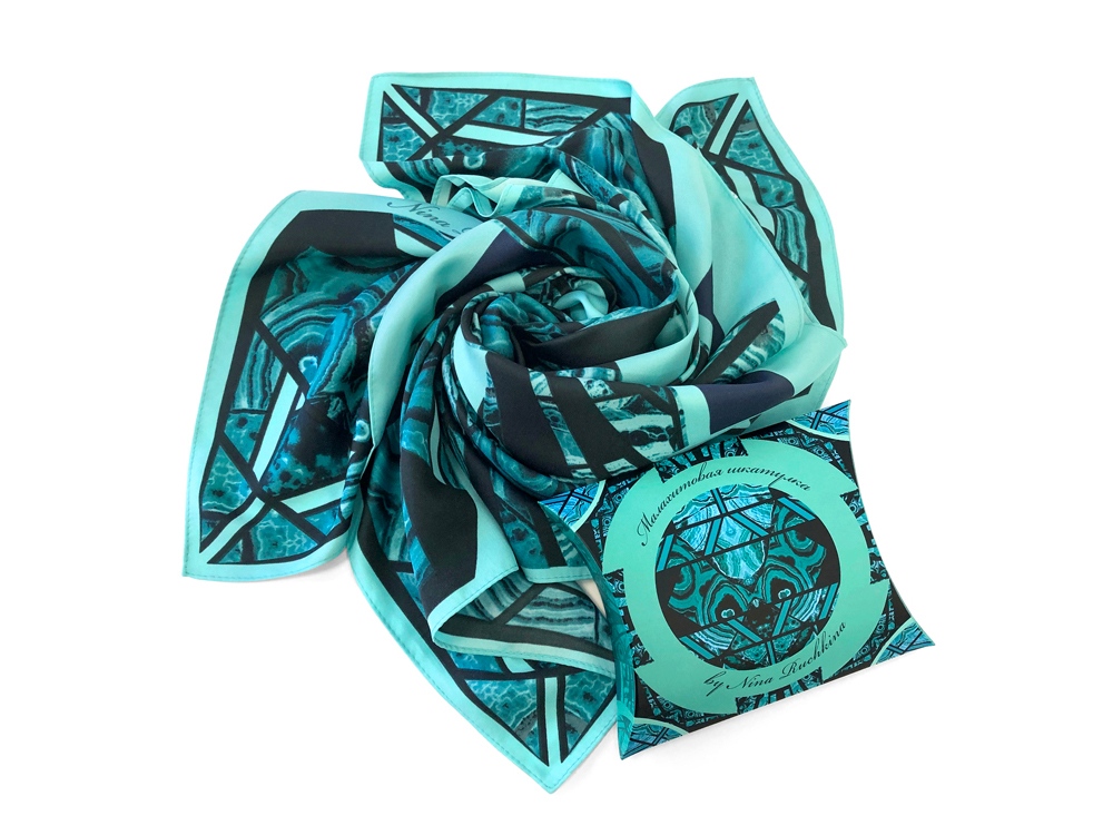 Платок Малахитовая шкатулка-2