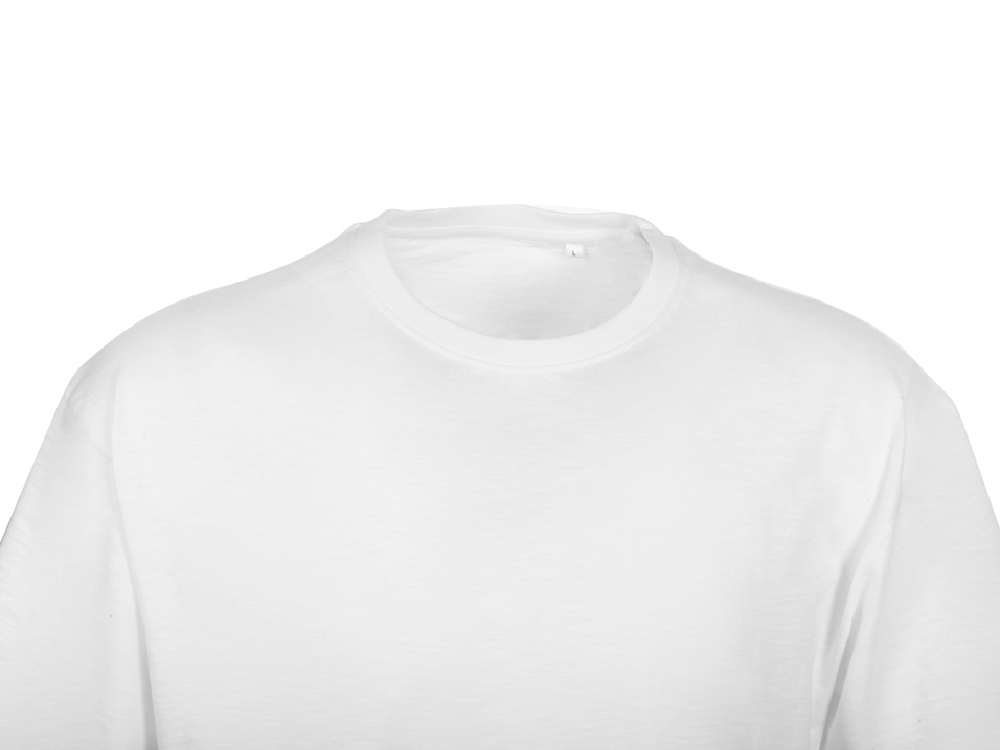 Футболка из джерси с протяжками Portofino унисекс, белый-10