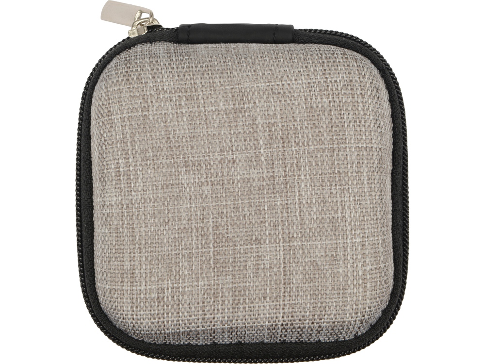 Набор с наушниками и зарядным кабелем 3-в-1 In motion, серый-6