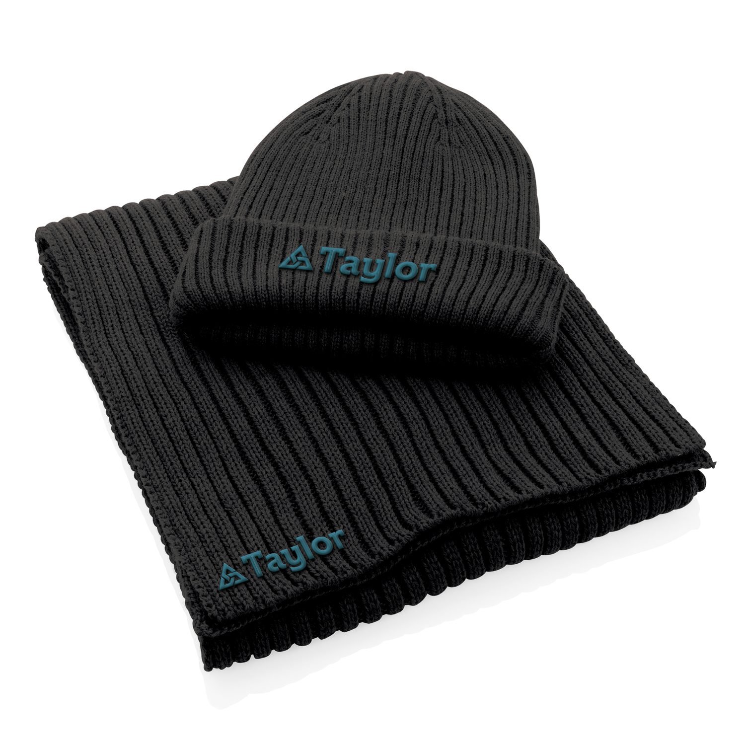 Вязаный шарф Impact из Polylana® AWARE™, 180x25 см-2