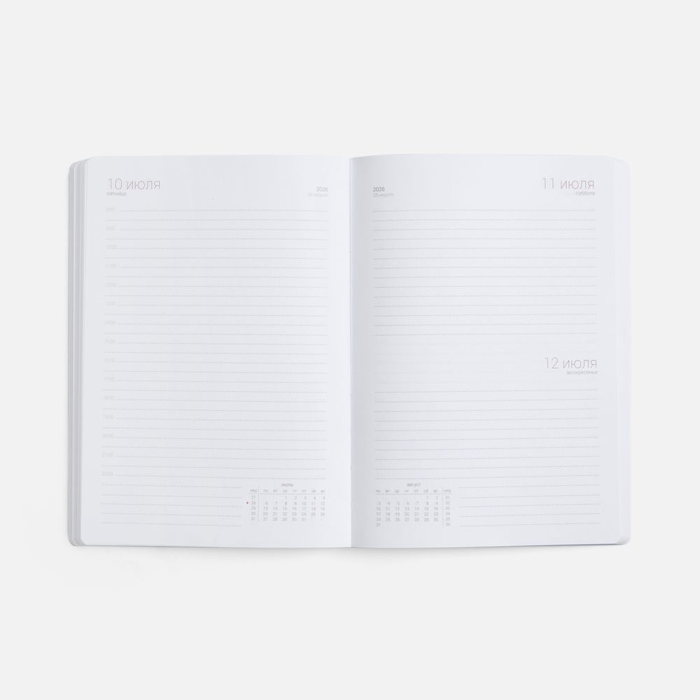 Ежедневник Basis, датированный, черный-3