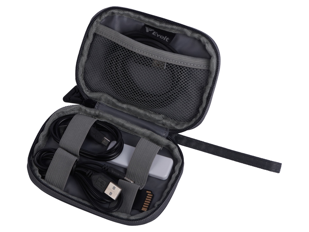 Органайзер для проводов Keep Organized S 3.0, темно-серый (135*97*23)-1