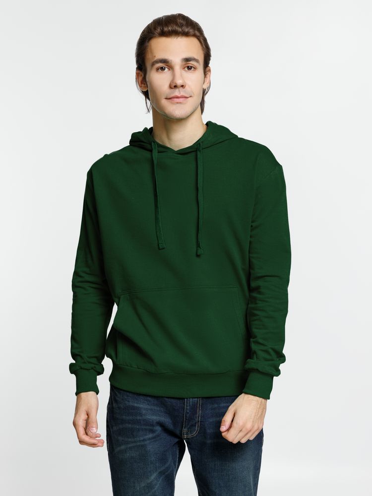 Худи Kirenga 2.0, темно-зеленое-4