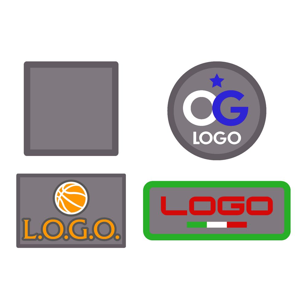 Шеврон из габардина Gabo S, серый-1